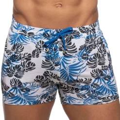 Addicted Shorts-Short Tropicana Bleu