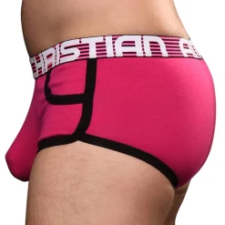 Andrew Christian Poche Ergonomique|Shortys-Shorty Almost Naked Rétro Pocket Fuchsia