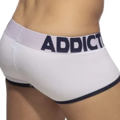 Addicted Shortys|Boxers-Shorty Basic Colors AD Coton Blanc