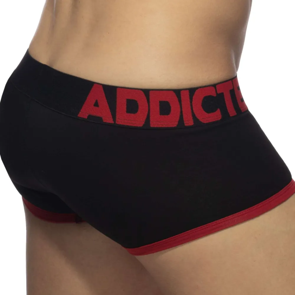 Addicted Shortys|Boxers-Shorty Basic Colors AD Coton Noir