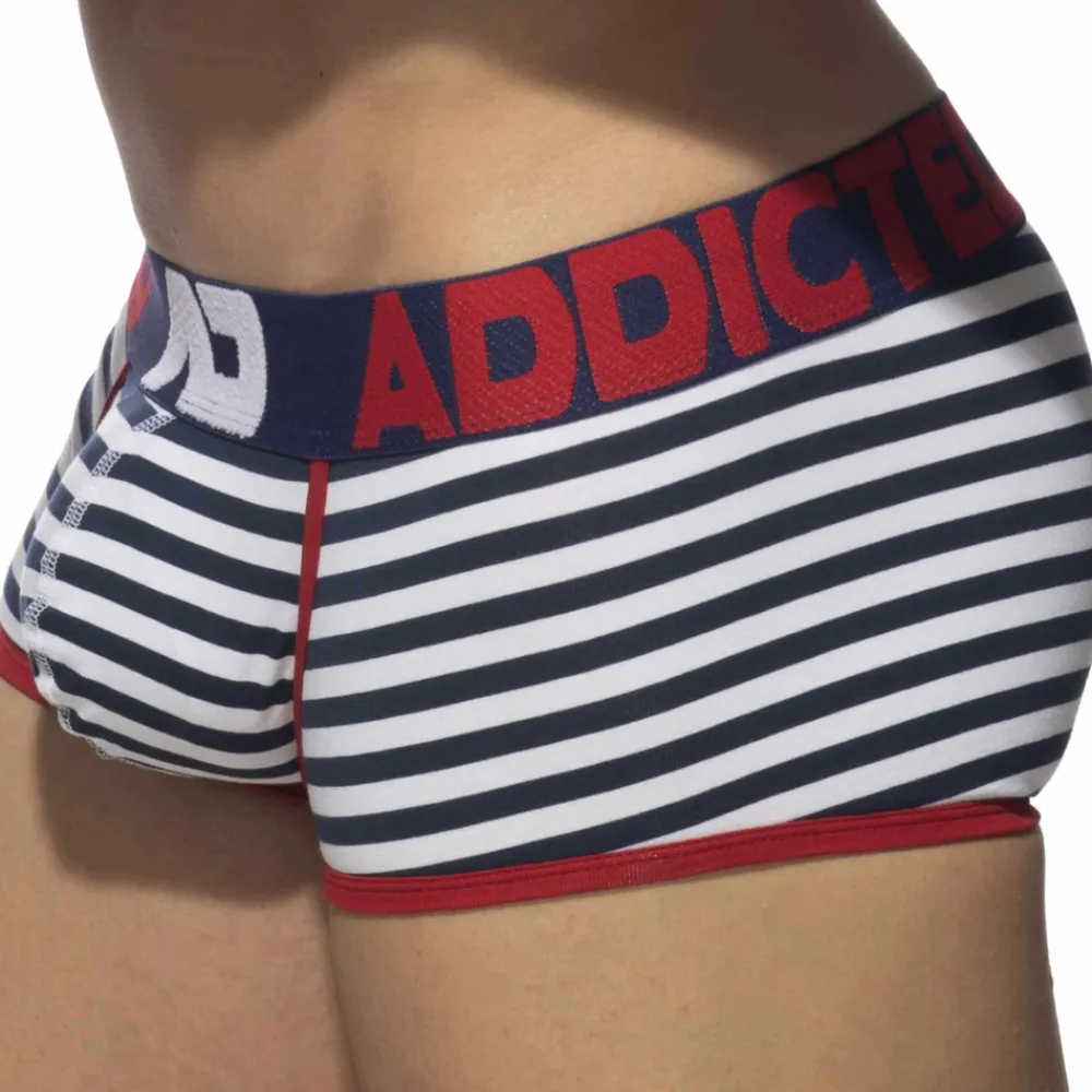 Addicted Shortys|Boxers-Shorty Basic Colors AD Coton Marin