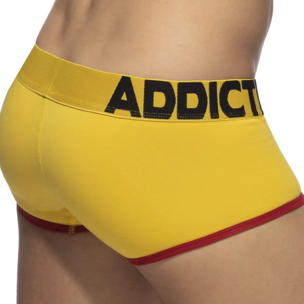 Addicted Shortys|Boxers-Shorty Basic Colors AD Coton Jaune