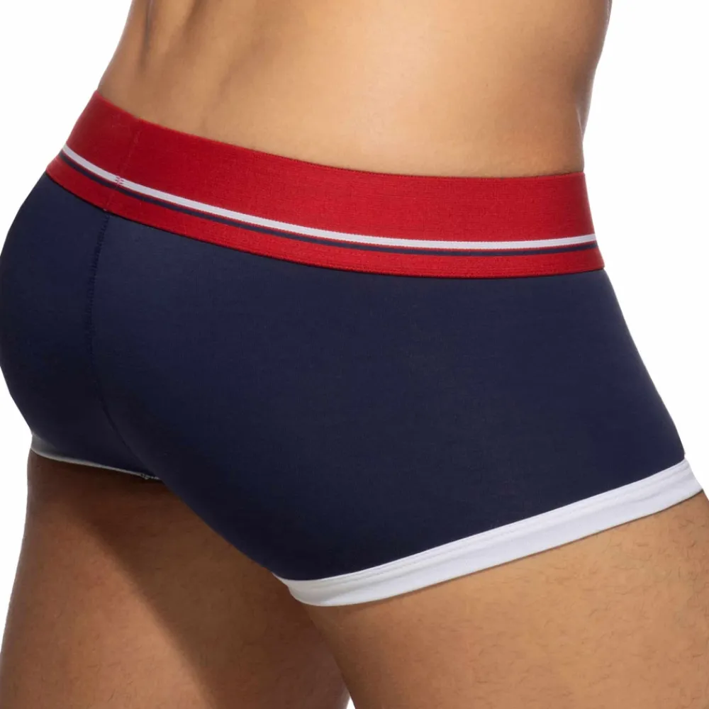 Addicted Shortys|Boxers-Shorty Basic Colors Coton Bleu Marine - Rouge