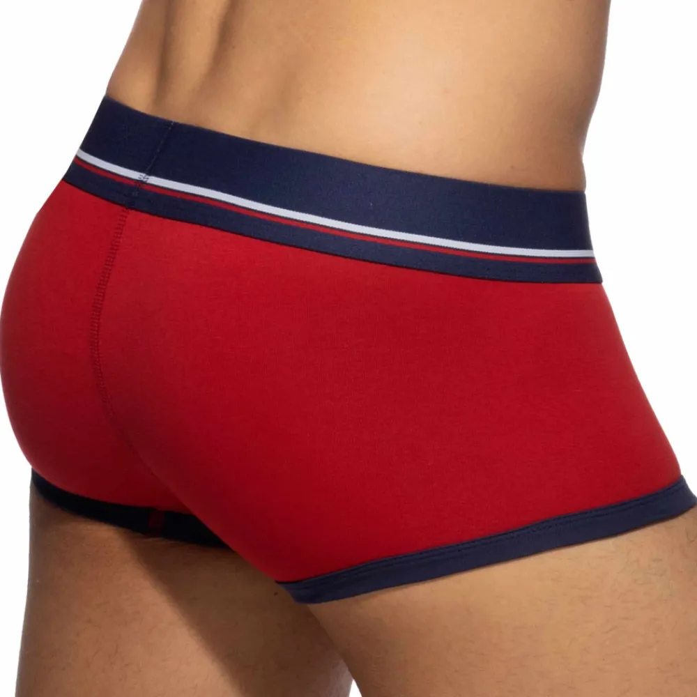 Addicted Shortys|Boxers-Shorty Basic Colors Coton Rouge - Marine
