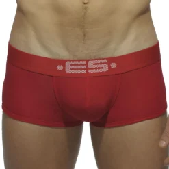 ES Collection Shortys|Boxers-Shorty Basic Modal Rouge