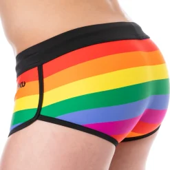 SKU Shortys De Bain|Boxers De Bain-Shorty de Bain Arc-en-Ciel