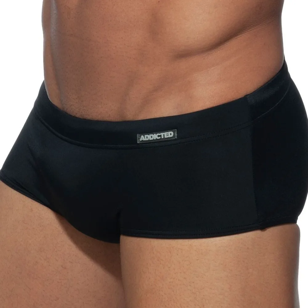 Addicted Shortys De Bain|Boxers De Bain-Shorty de Bain Basic Colors Noir