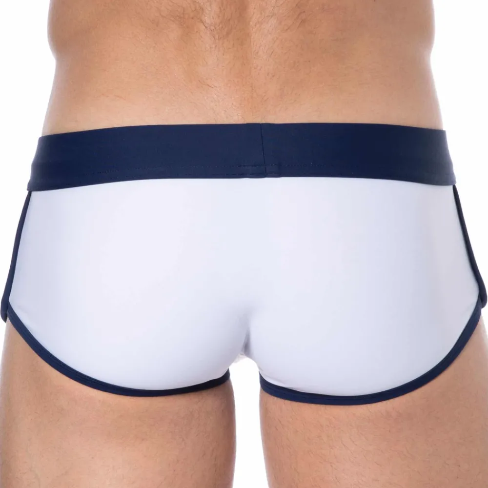 SKU Shortys De Bain|Boxers De Bain-Shorty de Bain Blanc