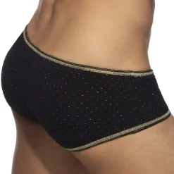 Addicted Shortys De Bain|Boxers De Bain-Shorty de Bain Réversible Régal Noir