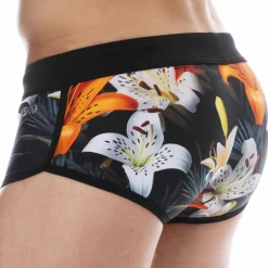 SKU Shortys De Bain|Boxers De Bain-Shorty de Bain Tropical Summer Noir