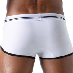 TOF Paris Shortys|Boxers-Shorty French Coton Blanc