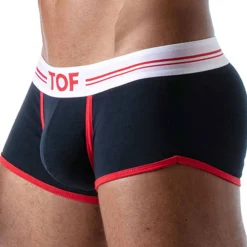TOF Paris Shortys|Boxers-Shorty French Coton Bleu Marine