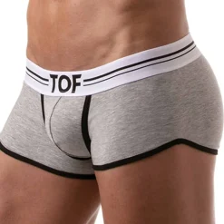 TOF Paris Shortys|Boxers-Shorty French Coton Gris Chiné