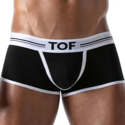 TOF Paris Shortys|Boxers-Shorty French Coton Noir