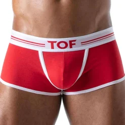 TOF Paris Shortys|Boxers-Shorty French Coton Rouge