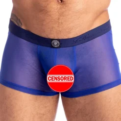L'Homme invisible Boxers Sexy|Poche Ergonomique-Shorty Hipster Push-Up Caprera Bleu