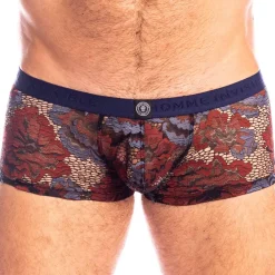 L'Homme invisible Boxers Sexy|Poche Ergonomique-Shorty Hipster Push-Up Rêverie Florale