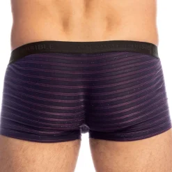 L'Homme invisible Poche Ergonomique|Sous-Vêtements Push Up-Shorty Hipster Push-Up Shimmering Nights Noir