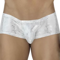 Clever Boxers Sexy|Poche Ergonomique-Shorty Latin Diamond Argenté