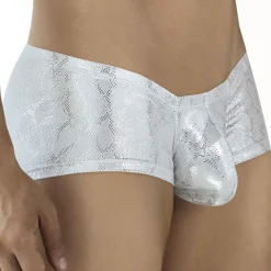 Clever Boxers Sexy|Poche Ergonomique-Shorty Latin Diamond Argenté