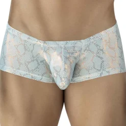 Clever Boxers Sexy|Poche Ergonomique-Shorty Latin Diamond Bleuté