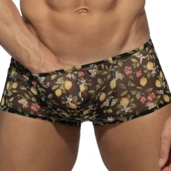Addicted Boxers Sexy-Shorty Lemon Garden Noir