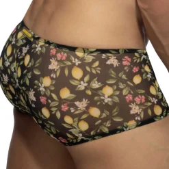 Addicted Boxers Sexy-Shorty Lemon Garden Noir