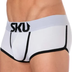 SKU Shortys|Boxers-Shorty Logo Coton Blanc