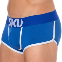 SKU Shortys|Boxers-Shorty Logo Coton Bleu Roi