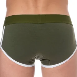 SKU Shortys|Boxers-Shorty Logo Coton Kaki