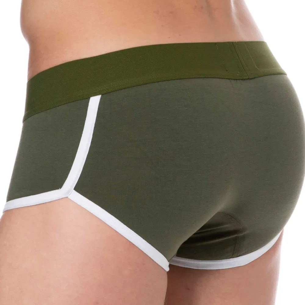 SKU Shortys|Boxers-Shorty Logo Coton Kaki