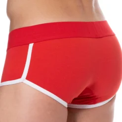 SKU Shortys|Boxers-Shorty Logo Coton Rouge