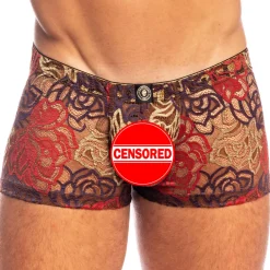 L'Homme invisible Boxers Sexy|Poche Ergonomique-Shorty Push-Up Jardin Enchanté