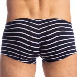 L'Homme invisible Poche Ergonomique|Sous-Vêtements Push Up-Shorty Push-Up Querelle de Brest Marine - Blanc