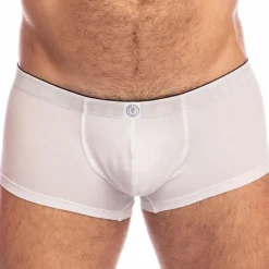 L'Homme invisible Poche Ergonomique|Sous-Vêtements Push Up-Shorty Push-Up Soft Touch Classics Blanc