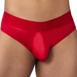 CandyMan Slips Sexy-Slip à Lacets Rouge