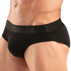 TOF Paris Slips-Slip Access Coton Noir