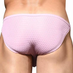 Andrew Christian Slips Sexy|Poche Ergonomique-Slip Almost Naked Buckle Rose