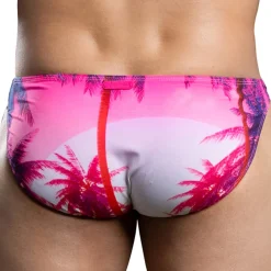 Andrew Christian Poche Ergonomique|Mini Slips-Slip Almost Naked Miami Cabana Boy