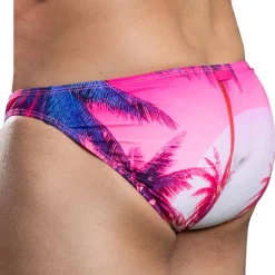 Andrew Christian Poche Ergonomique|Mini Slips-Slip Almost Naked Miami Cabana Boy