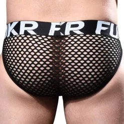 Andrew Christian Slips Sexy|Poche Ergonomique-Slip Almost Naked Net FUKR Noir