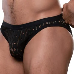 Andrew Christian Slips Sexy|Poche Ergonomique-Slip Almost Naked Orgy Mesh Noir