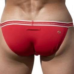 Marcuse Sous-Vêtements Push Up|Push Up-Slip Arose Rouge