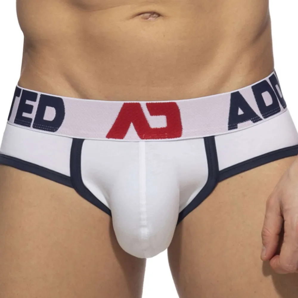 Addicted Slips-Slip Basic Colors AD Coton Blanc