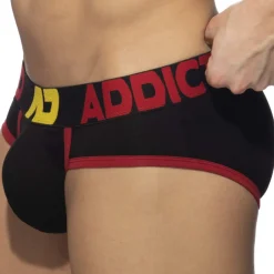 Addicted Slips-Slip Basic Colors AD Coton Noir