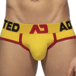 Addicted Slips-Slip Basic Colors AD Coton Jaune