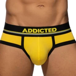 Addicted Slips-Slip Basic Colors Coton Jaune