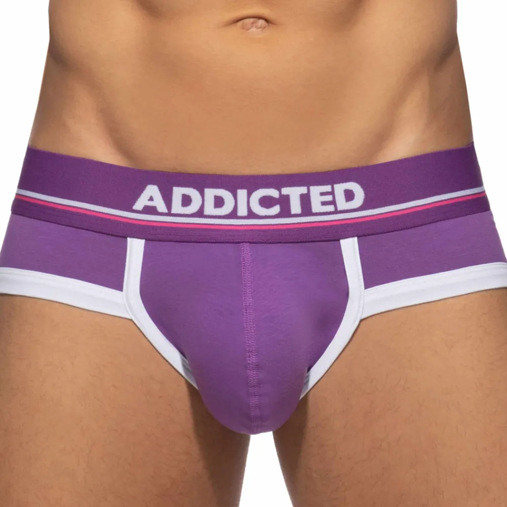 Addicted Slips-Slip Basic Colors Coton Violet