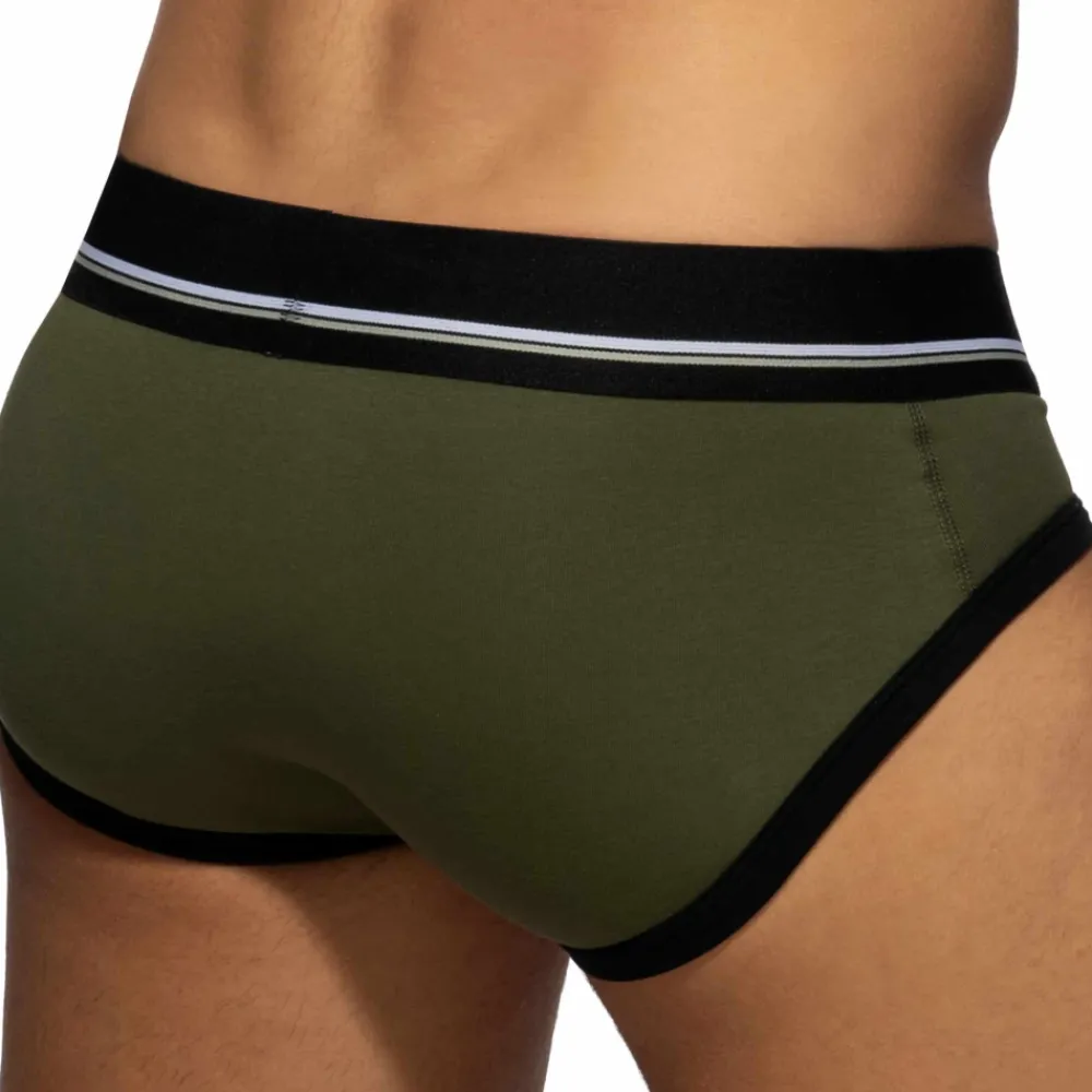 Addicted Slips-Slip Basic Colors Coton Vert Kaki