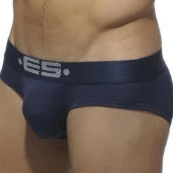 ES Collection Sous-Vêtements Push Up|Push Up-Slip Basic Modal Push Up Marine